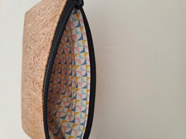 Porte-Monnaie en Liège et Coton – Image 2