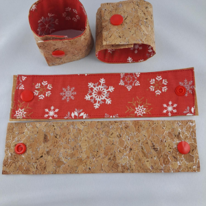 rond de serviette rouge - Monsaraz