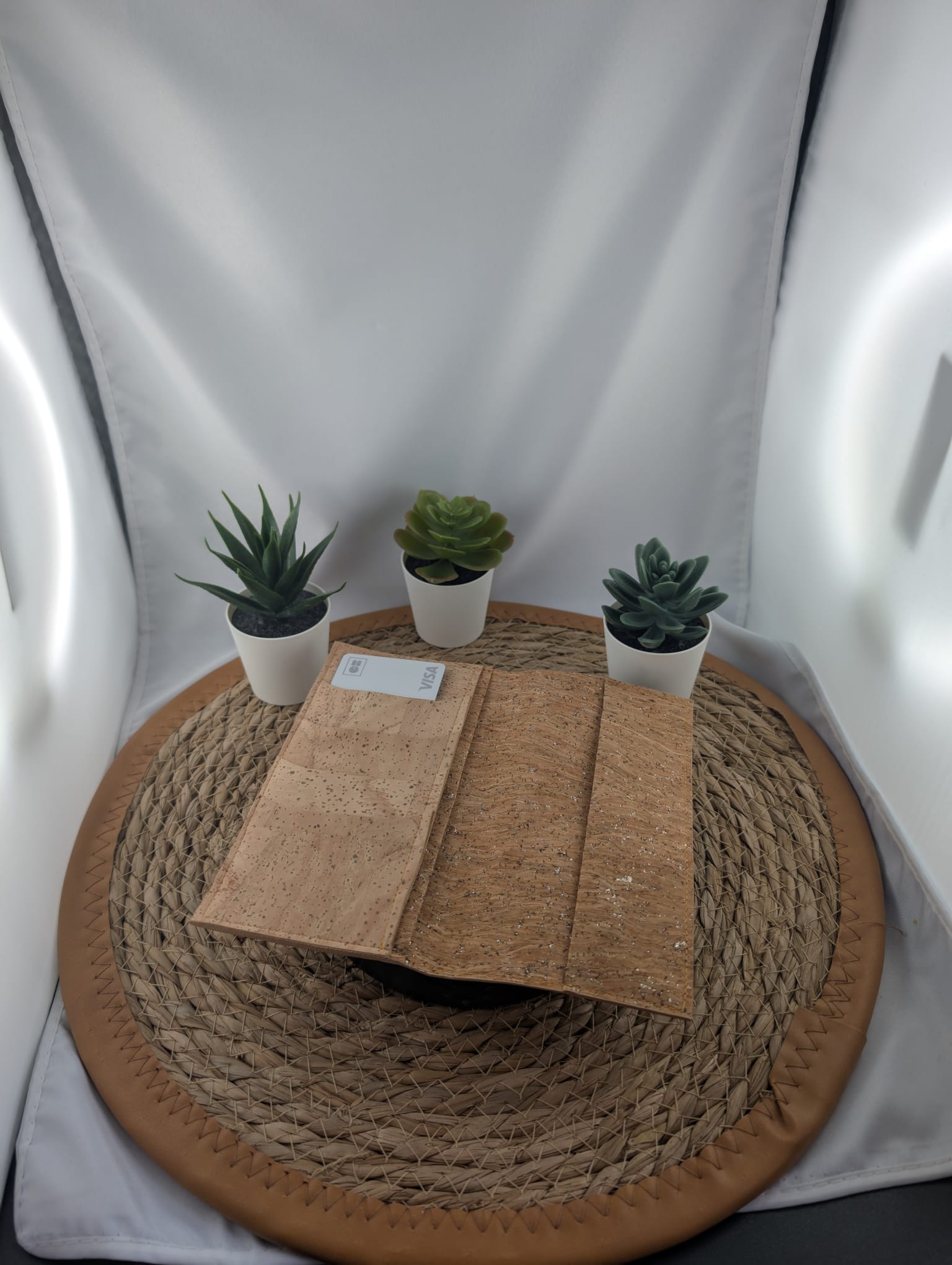 Portefeuille et porte carte 100% liège – Image 2