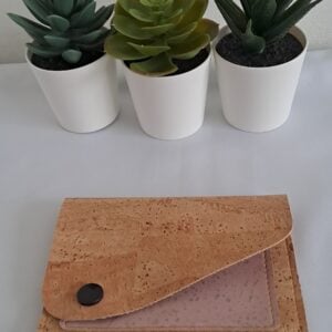 Pochette carte et billets nacré - Estoril