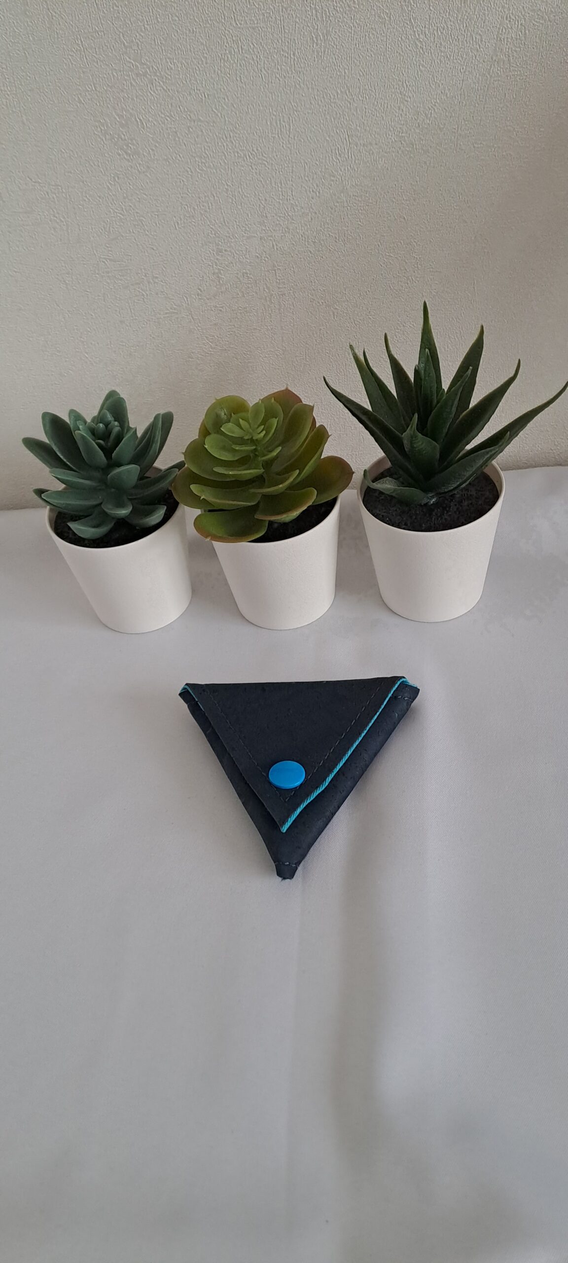 Porte monnaie origami Obidos - Bi matière